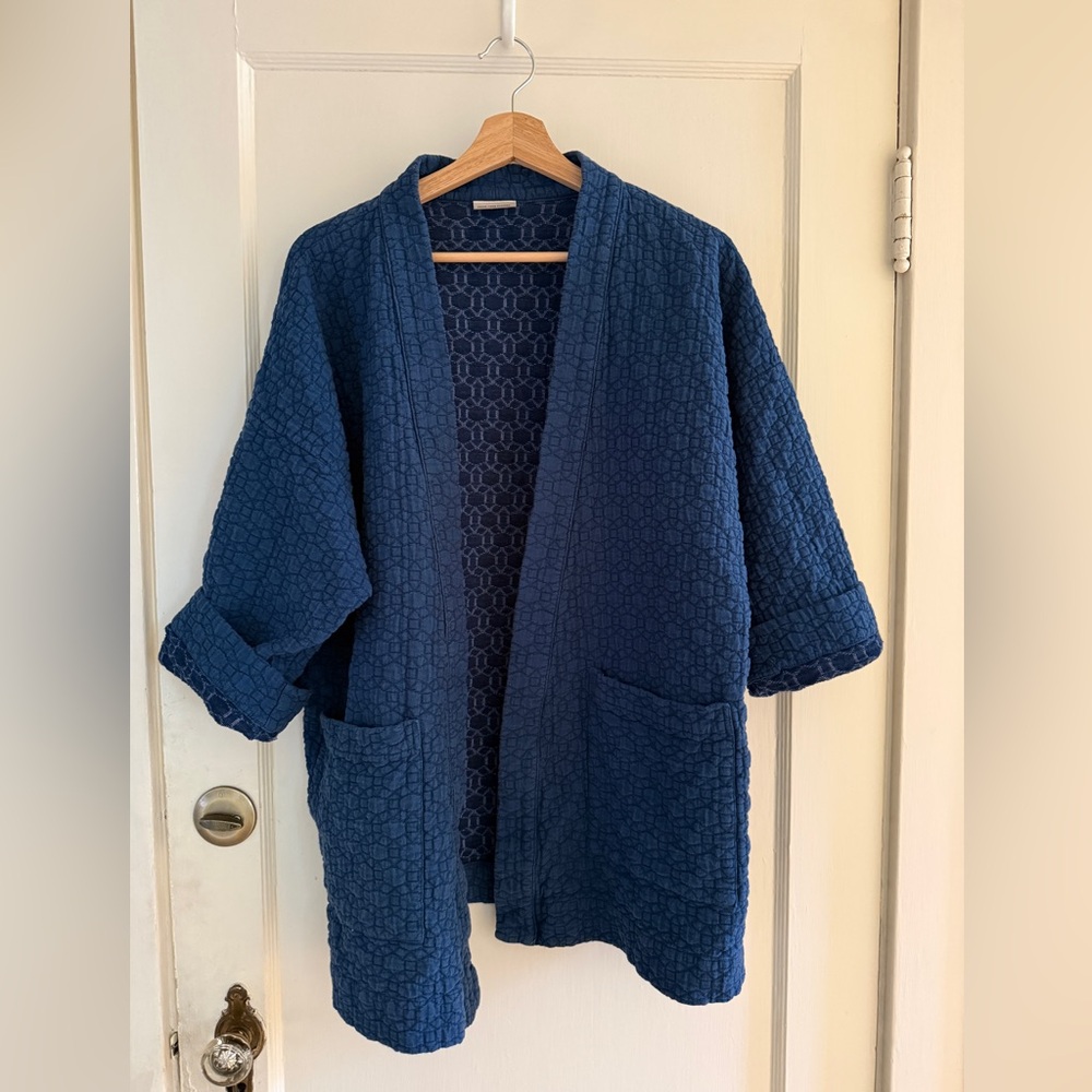 Curator SF Jules Cardigan in Tahoe, size 2XL